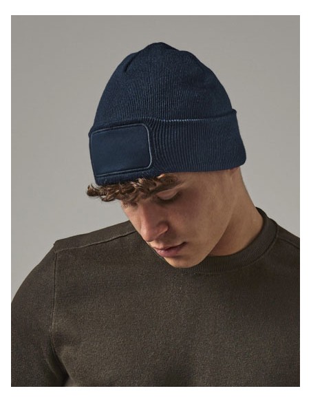 BEE-B445R-Recycled Original Patch Beanie 2